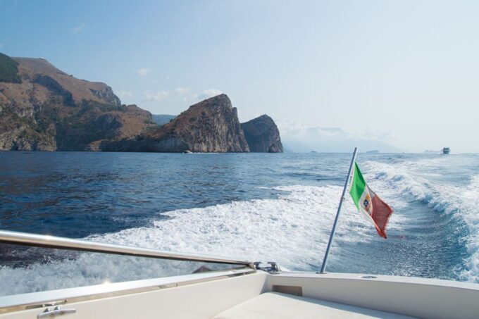 From Amalfi: Day Trip to Capri by Private Boat With Drinks - Swim in Crystal-clear Waters