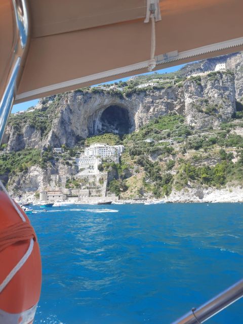 From Amalfi, Maiori or Salerno: Private Boat Tour of the Amalfi Coast - Meeting and Booking