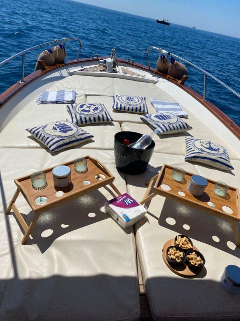 From Amalfi, Maiori or Salerno: Private Boat Tour of the Amalfi Coast - Boat and Crew