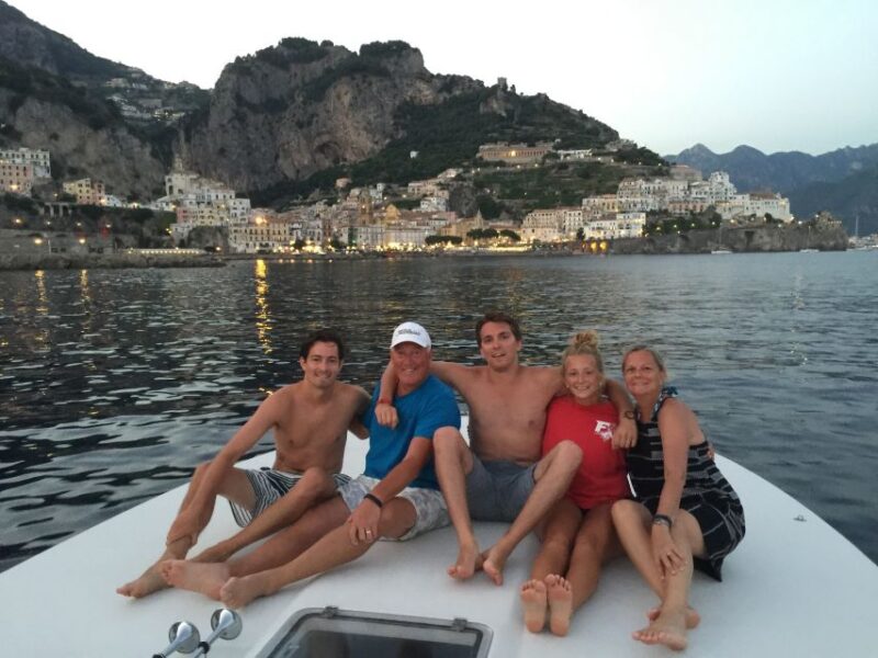 From Amalfi: Private Sunset Cruise Along the Amalfi Coast - Experience Highlights