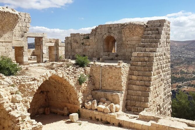 From Amman: Private Full Day Tour Jerash Ajloun & Um Qais - Visiting Ajloun Castle