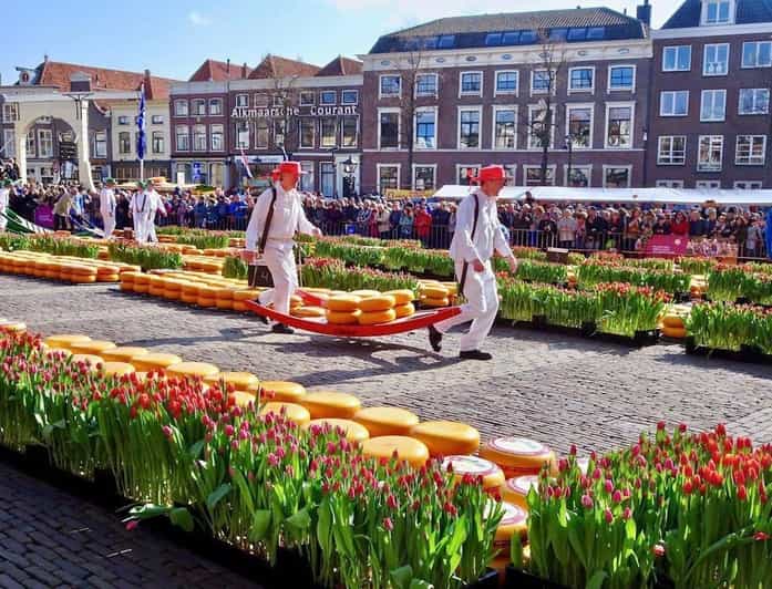 From Amsterdam; Alkmaar Cheese Market, Canal Cruise + Farm - Itinerary