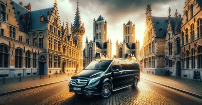 From Amsterdam: to Ghent - Private Driver - Luxury Car - Key Points