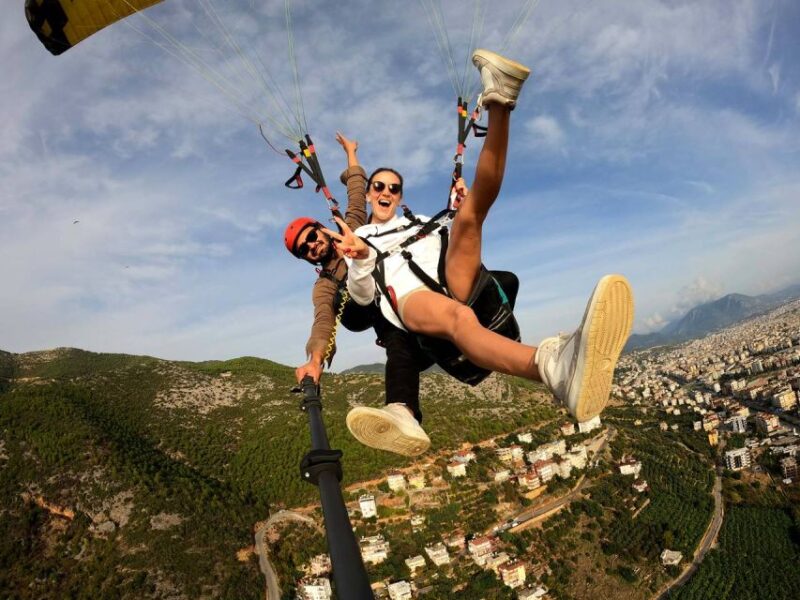 From Antalya: Alanya Paragliding Experience With Beach Visit - Key Points