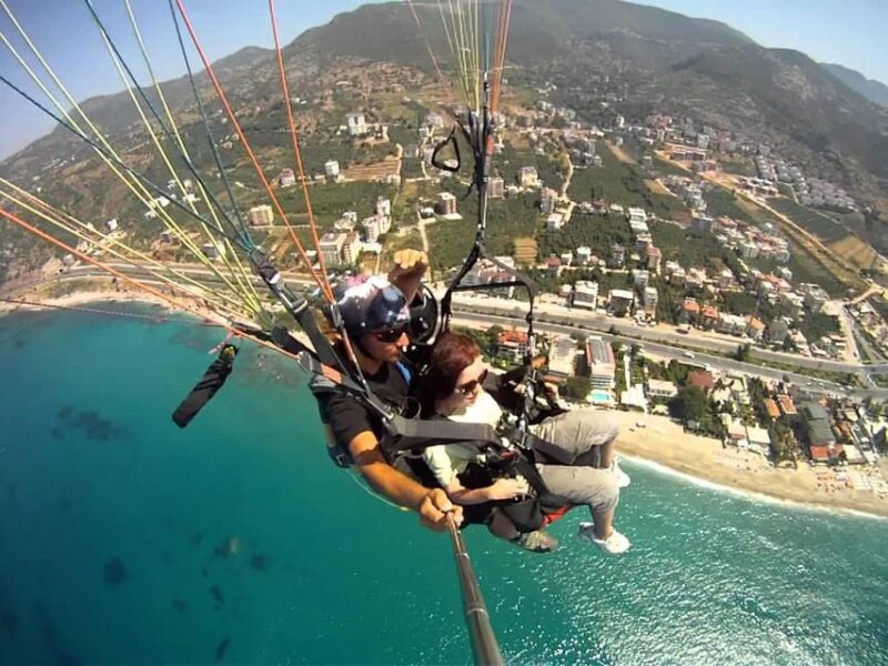 From Antalya, Belek, Side: Alanya Paragliding Experience - Location and Duration Details