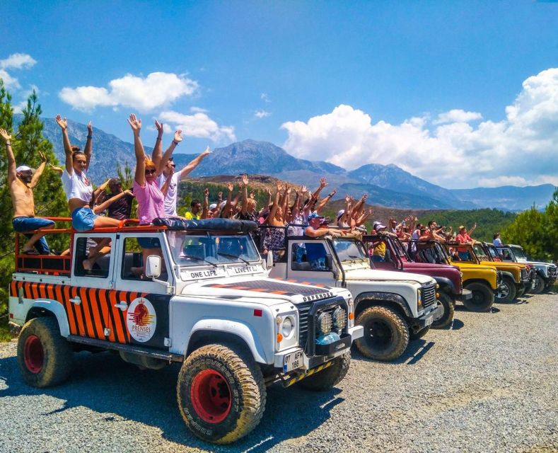 From Antalya: Full-Day Jeep Safari With Lunch and Transfer - Inclusions and Amenities