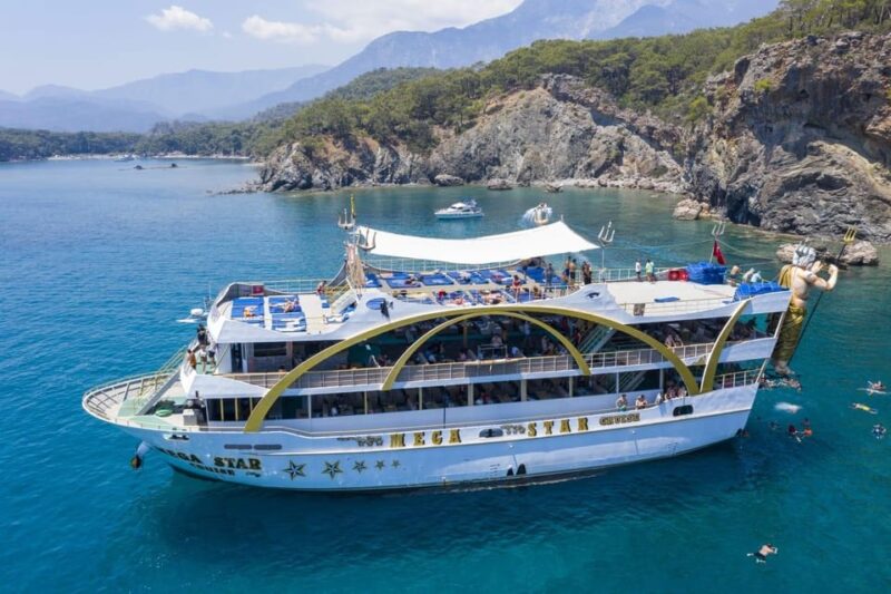 From Antalya/Kemer: Party Boat Trip to Kemer Bays With Lunch - Key Points