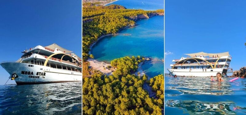 From Antalya/Kemer: Party Boat Trip to Kemer Bays With Lunch - Activities and Highlights