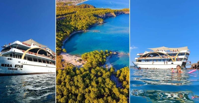 From Antalya/Kemer: Party Boat Trip to Kemer Bays With Lunch - Pricing and Inclusions