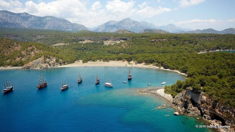 From Antalya/Kemer: Party Boat Trip to Kemer Bays With Lunch - Frequently Asked Questions
