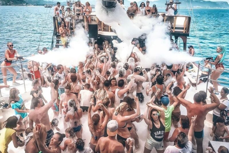 From Antalya/Kemer: Party Boat Trip to Kemer Bays With Lunch - Inclusions and Amenities