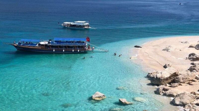 From Antalya/Kemer: Suluada Island Boat Trip With Sunset - Onboard Cuisine and Amenities