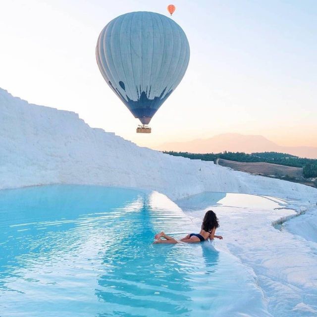 From Antalya: Pamukkale Day Trip W/Optional Balloon Flight - Pamukkale Landscape Highlights