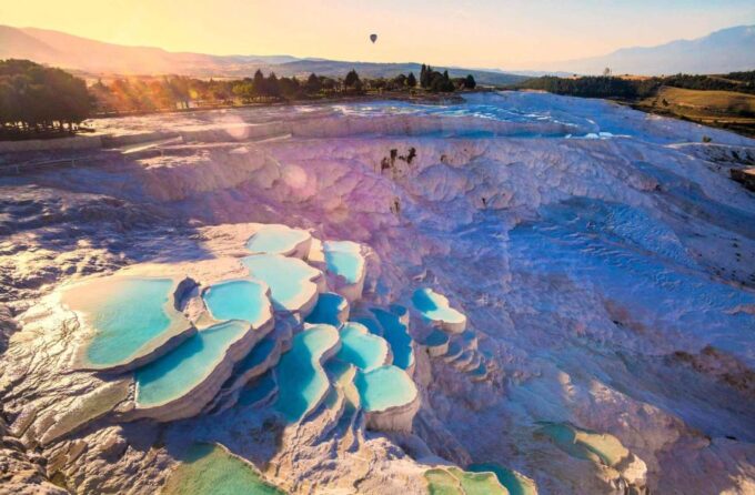 From Antalya /Side /Manavgat: Pamukkale and Salda Lake Tour - Pamukkale: Thermal Wonders