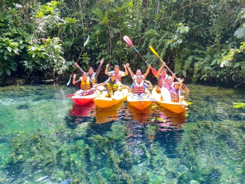 From Ao Nang: Kayaking at Klong Rud With Hotel Transfers - Itinerary Details