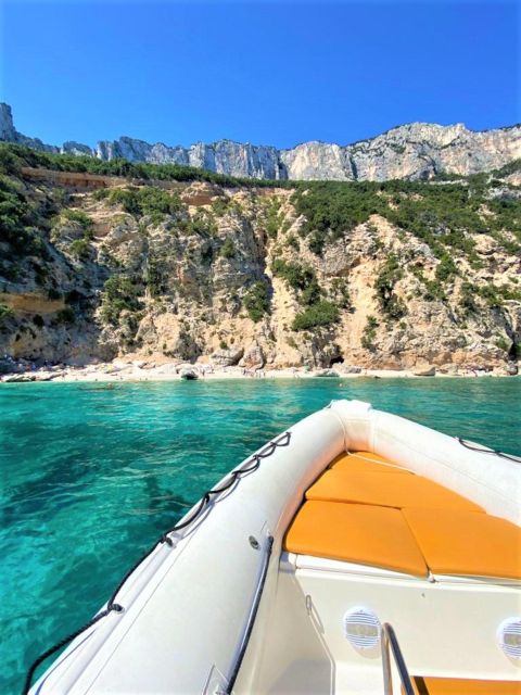 From Arbatax: Rubber Dinghy Trip in the Gulf of Orosei - Inclusions and Whats Provided