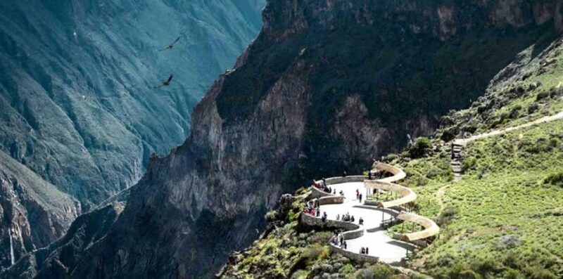 From Arequipa: Colca Valley 2-Days Ending in Puno - Patapampa Viewpoint
