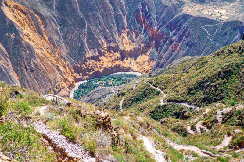 From Arequipa: Trekking to the Colca Canyon |2Days-1Night| - Sights and Activities on Day 1