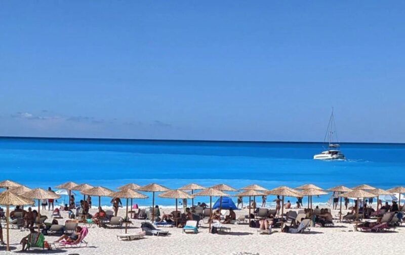 From Argostoli: Melissani Lake and Myrtos Beach Guided Tour - Transportation and Facilities