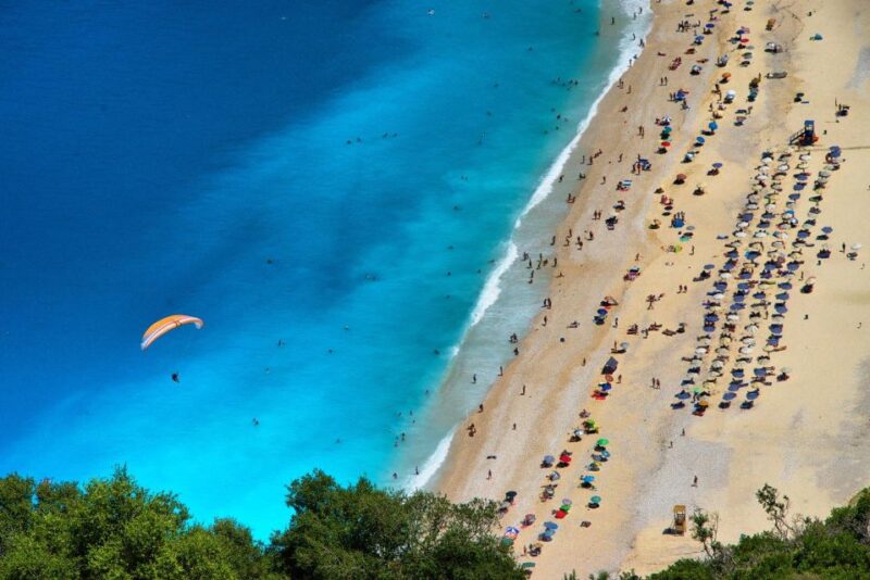 From Argostoli: Melissani Lake, Myrtos Swim & Local Tastings - Myrtos Beach Swim