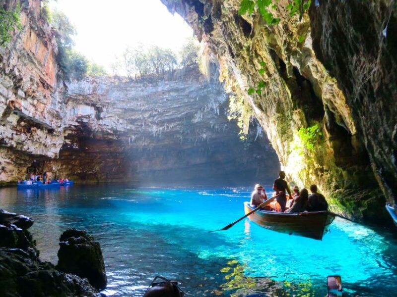 From Argostoli: Melissani Lake, Myrtos Swim & Local Tastings - Local Tastings