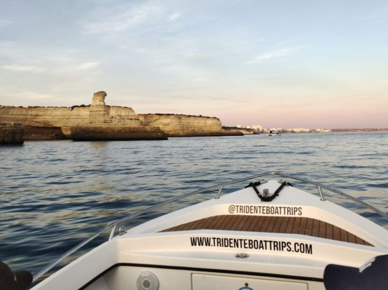 From Armacao De Pera: Sunset Benagil Caves Boat Tour - Cancellation Policy