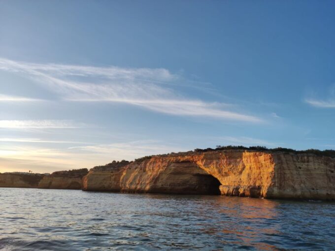 From Armacao De Pera: Sunset Benagil Caves Boat Tour - Inclusions