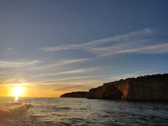From Armacao De Pera: Sunset Benagil Caves Boat Tour - Customer Ratings