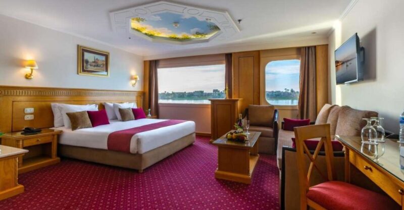 From Aswan: Overnight Nile Cruise to Luxor With Meals - Accommodation and Meals
