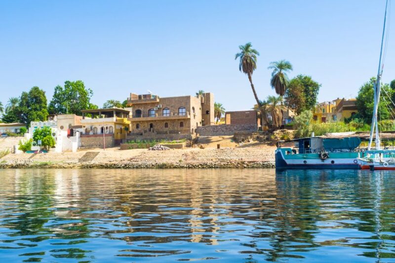 From Aswan: Philae Temple & Motorboat Tour to Nubian Village - Meet a Nubian Family
