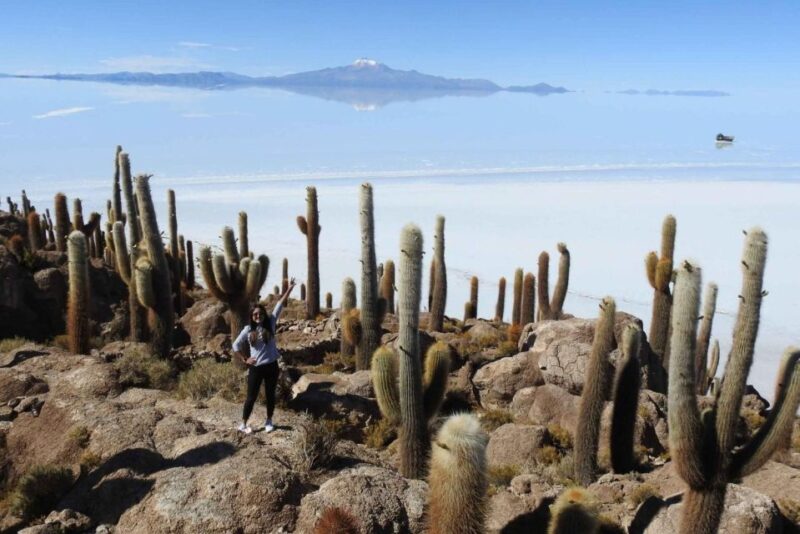 From Atacama | Uyuni Salt Flat 4 Days the Largest Salt Flat - Day 2: Prehistoric Sights and Canyons