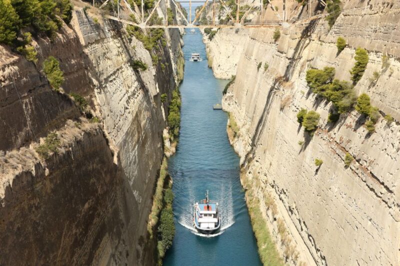 From Athens: Ancient Corinth Day Trip With Canal & VR Guide - Itinerary Details