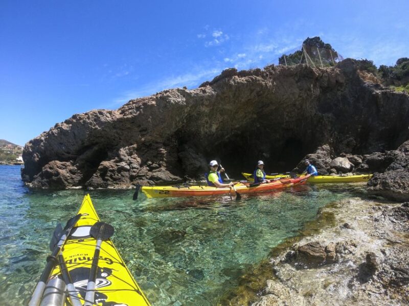 From Athens: Cape Sounion Guided Kayaking Tour With Lunch - Stops for Swimming and Snacks