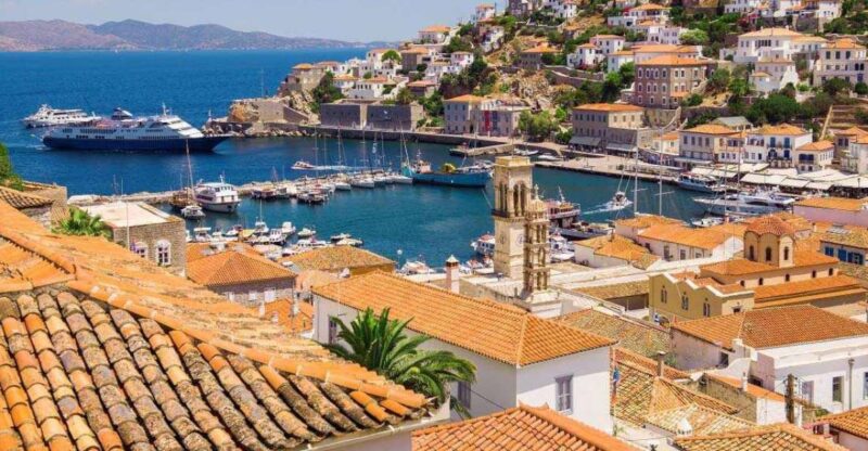 From Athens: Day Cruise to Hydra, Poros & Aegina With Lunch - Hydra: Charming Cobblestone Streets