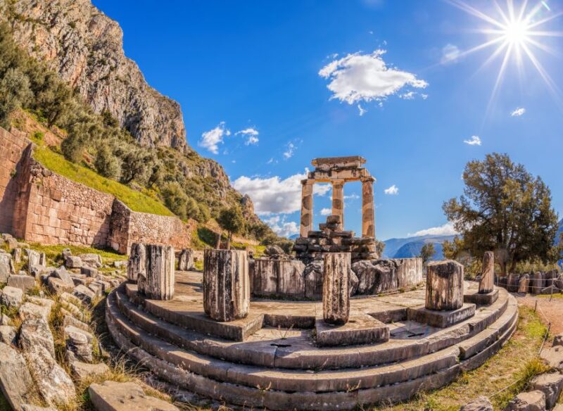 From Athens: Delphi Full Day V.R. Audio Guided Tour - Itinerary Overview