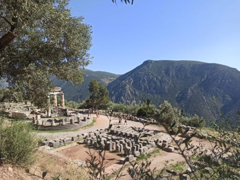 From Athens: Delphi Full Day V.R. Audio Guided Tour - Delphi Archaeological Site