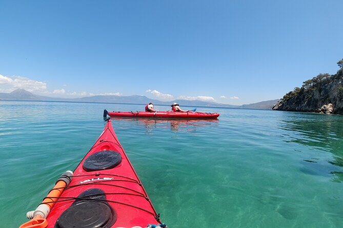 From Athens: Half-Day Sea Kayak Tour at the Corinthian Gulf - Visiting the Seal Cave