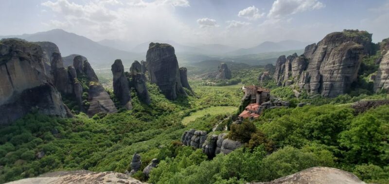 From Athens: Meteora Caves & Monasteries Day Trip by Train - Key Points