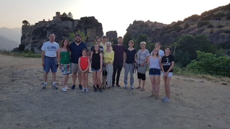 From Athens: Meteora Caves & Monasteries Day Trip by Train - Arrival in Kalambaka