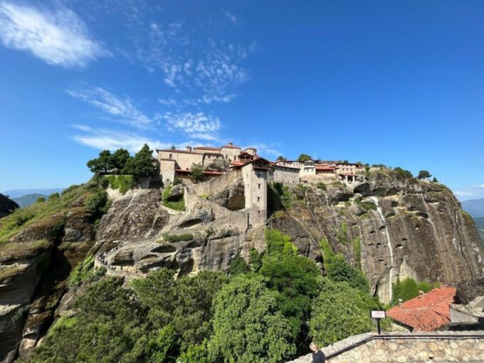 From Athens: Meteora Caves & Monasteries Day Trip by Train - Visiting Active Monasteries