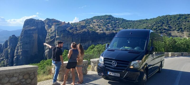 From Athens: Meteora Monastery Day Trip by Train & Bus - Visiting the Monasteries