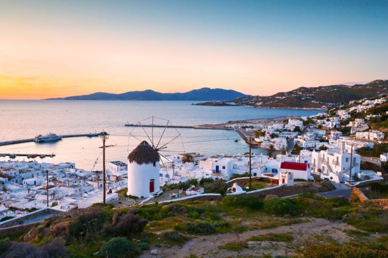 From Athens: Mykonos Day Trip With Ferry Tickets - Mykonos Town Exploration