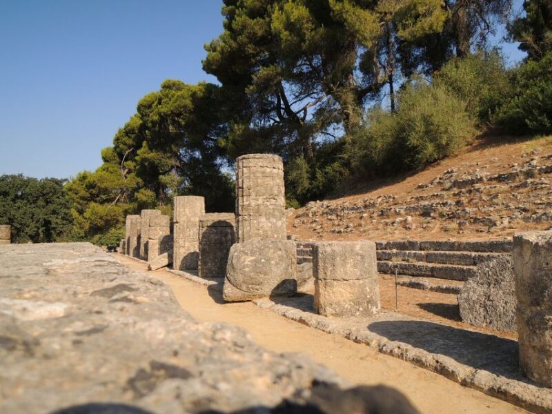 From Athens: Private Day Trip to Ancient Olympia - Ancient Statues in Olympia