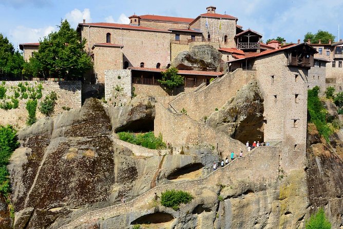 From Athens:Meteora Caves & Monasteries History Day Trip by Train - Visiting the Meteora Monasteries