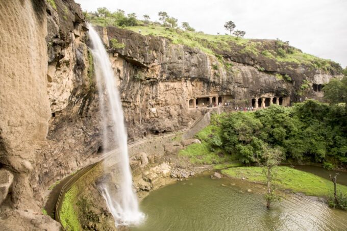 From Aurangabad: Private Tour to the Ajanta Caves - Scenic Vistas and Waterfalls