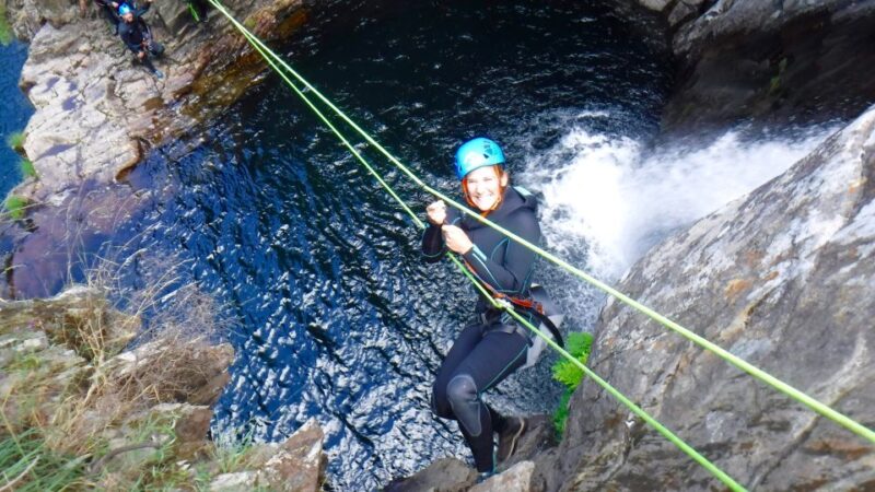 From Aveiro: Guided Canyoning Tour With Hotel Transfers - Itinerary