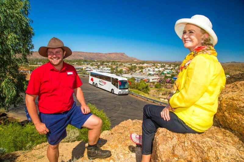 From Ayers Rock Resort: Alice Springs One-Way Coach Transfer - Desert Scenery and Atila Views