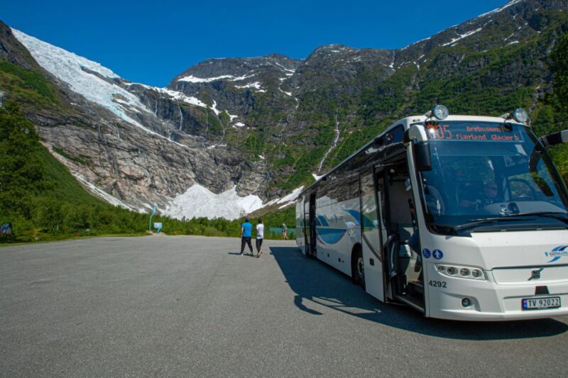From Balestrand: Guided Fjord & Glacier Tour to Fjærland - Visit to Bøyabreen Glacier