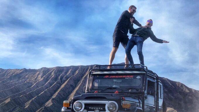 From Bali : Ijen Blue Fire- Tumpak Sewu Waterfall-Bromo 4D3N - Highlights: Tumpak Sewu Waterfall
