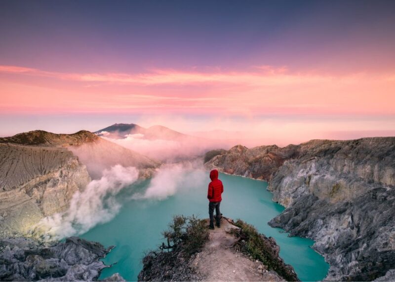 From Bali: Private Mount Ijen Crater Volcano Midnight Trek - Itinerary Details